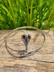 Silver Snake Arm Band