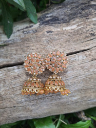 Gold Jumka Earrings No.11