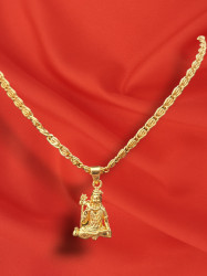 Shiva Gold Plated Chain